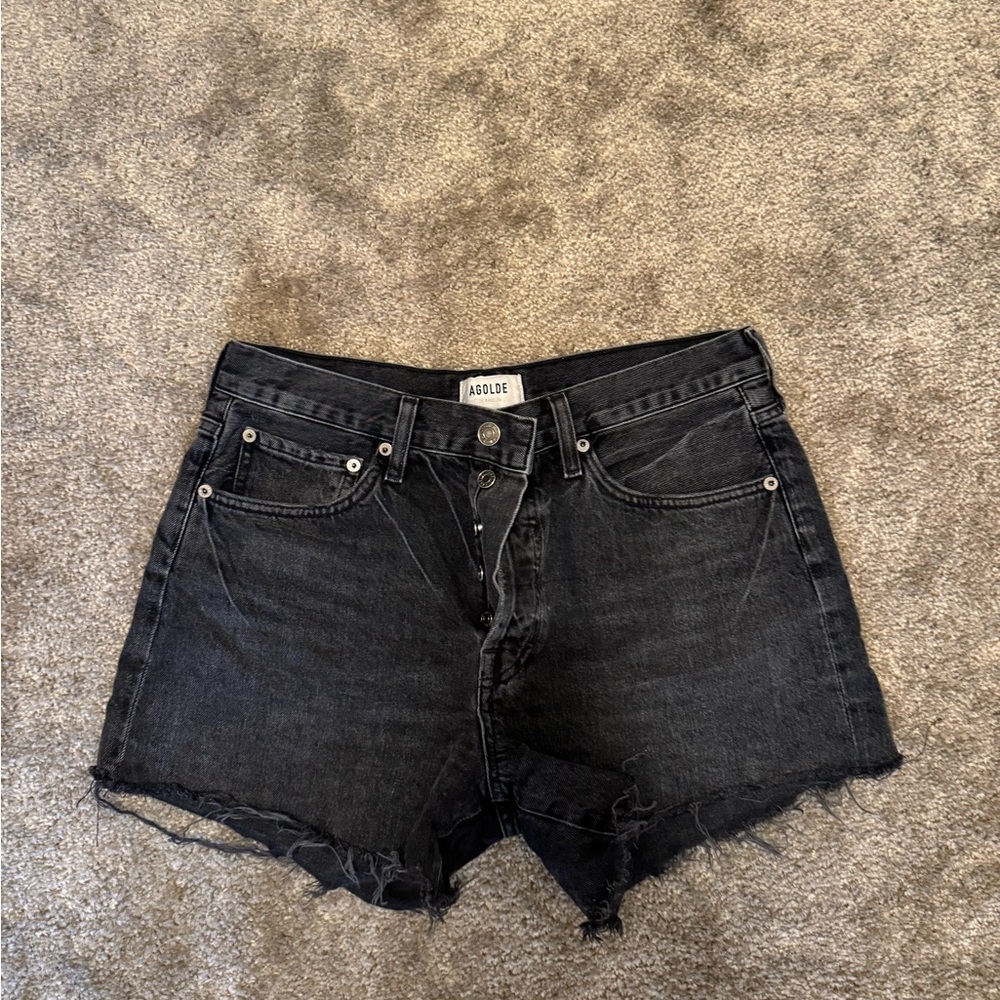 Black Agolde Shorts